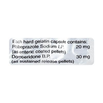 Rezol D 20/30mg Capsule 10'S - Ulcer/Reflux/Flatulence-Aaa