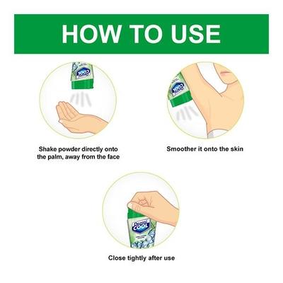 Dermicool Prickly Heat Talcum Powder - Fresh Aloe 50 gm - Talcum Powders