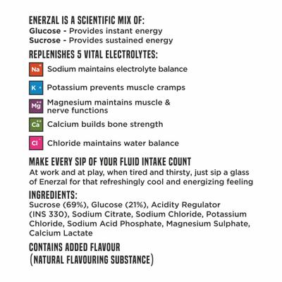 ENERZAL ORANGE FLAVOUR Powder 1000gm - Energy Drinks