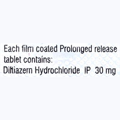 DILTIART SR 30 Tablet 10's - Hypertension-Cal