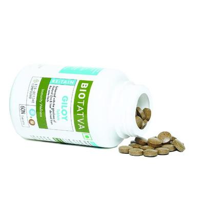 Biotatva Giloy Tablet 60's - Herbal Dietary Supplement