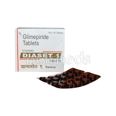 Diaset 1mg Tablet 10'S - Diabetes-Ant