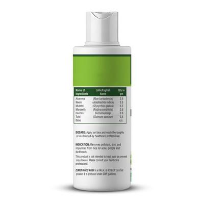 Zenius Aloe Neem Face Wash 200 ml - Personal Care (Ayush)