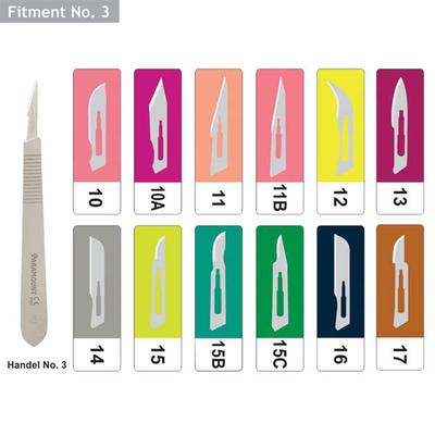 Paramount Surgical Blade (No. 15) 100's - Syringes And Needles