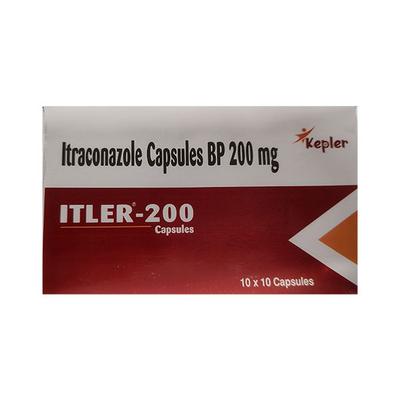 ITLER 200 Capsule 10's - Fungal Infections-Anf
