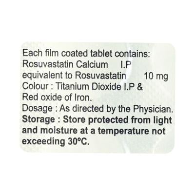 FATROVA 10 Tablet 10's - High Cholesterol-Dys