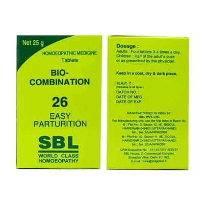 SBL Bio-Combination 26 Tablet 25 gm - Bio-Combination