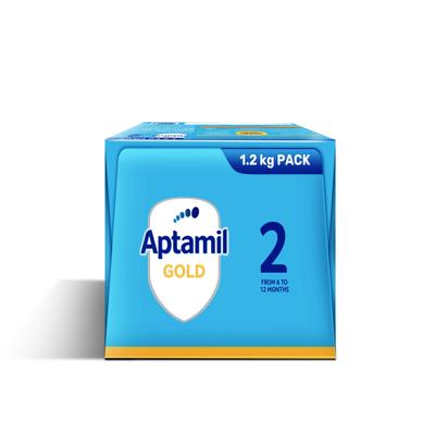 Aptamil Gold FollowUp Formula Stage 2 Powder (6-12 months) 1.2 kg - Baby And Infant Supplements