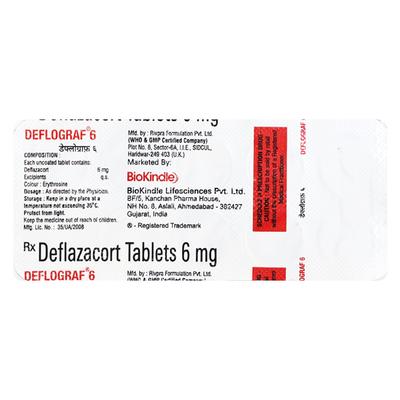 DEFLOGRAF 6mg Tablet 10's - Hormonal Therapy-Imm