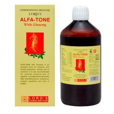 Lord's Alfa-Tone with Ginseng Tonic 450 ml - Speciality Medicine