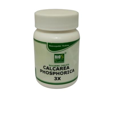 Bio-India's Biochemic Tablet - Calcarea Phosphoric 3X 25 gm - Speciality Medicine