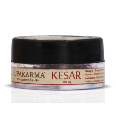Upakarma Ayurveda Kesar Mini Pack 500 mg - Personal Care (Ayush)