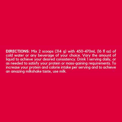 BSN True Mass 1200 Mass Gainer Powder - Chocolate Flavour Milkshake 10.38 lb - Workout Essentials