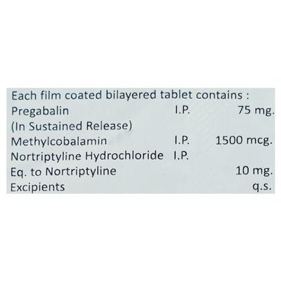 Adnurve Sr Tablet 10's - Neuropathic Pain-Dru