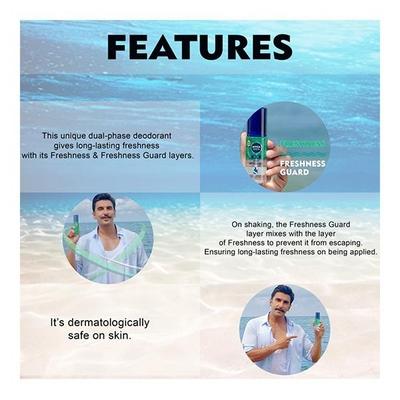 Nivea Men Duo Body Deodorizer Summer Fresh 100 ml - Men Deodorants/Roll-Ons