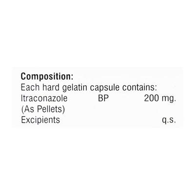 ITOCLEN 200 Capsule 10's - Fungal Infections-Anf