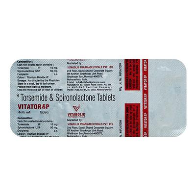 VITATOR SP Tablet 10's - Hypertension-Diu