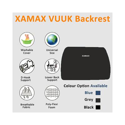 Xamax VUUK Backrest (BTT302) - Grey - Others Ortho Supports