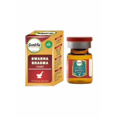 Guapha Ayurveda Swarna Bhasma (Gold) Powder 125 mg - Speciality Medicines