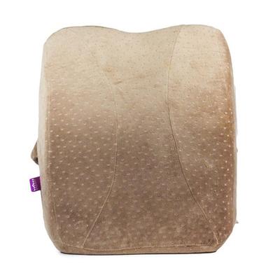 VIAGGI Lumbar Support Memory Foam Pillow/Back Cushion - Brown - Pads And Pillows