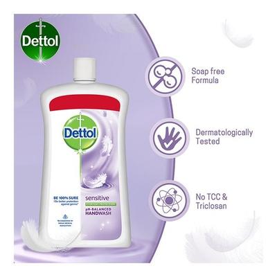 Dettol pH Balanced Handwash - Sensitive 900 ml - Hand Wash & Soaps