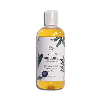 VEDI Castile Soap Liquid - Unscented 300 ml - Personal Care (Ayush)