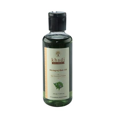 Khadi Shuddha Hair Oil - Bhringraj 210 ml - Hair Oils