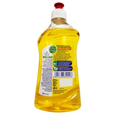Dettol Healthy Kitchen Dish & Slab Gel - Lemon Fresh 400 ml - Others