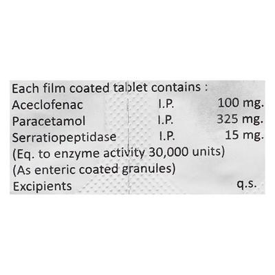 TERIGESIC SP Tablet 10's - Pain relief-Nsa