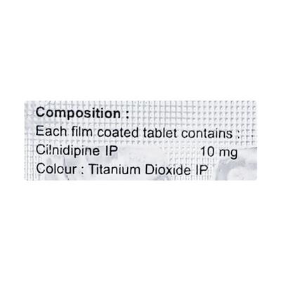 Cimlin 10mg Tablet 10'S - Hypertension-Cal