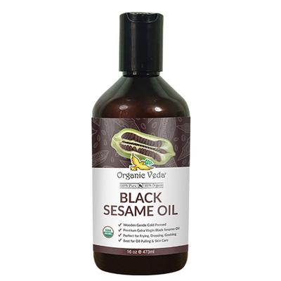 Organic Veda Black Sesame Oil 473 ml - Personal Care (Ayush)
