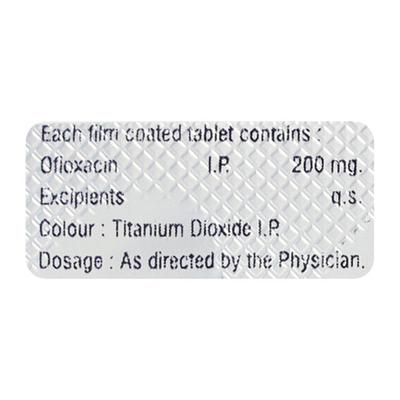 ZOFTON 200 Tablet 10's - Bacterial Infections-Qui