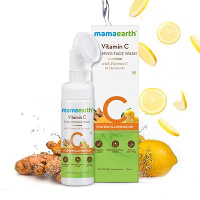 Mamaearth Foaming Face Wash - Vitamin C 150 ml - Face Wash & Cleansers