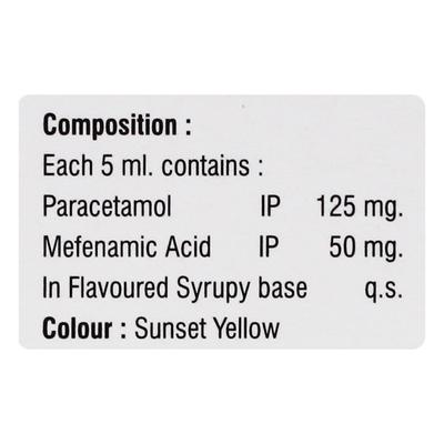 PARAROSE M Suspension 60ml - Pain relief-Ano