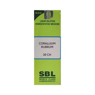 SBL Corallium Rubrum 1M Liquid 30 ml - Dilutions