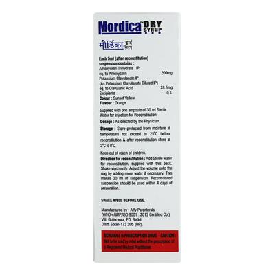 MORDICA Dry Syrup 30ml - Bacterial Infections-Pen