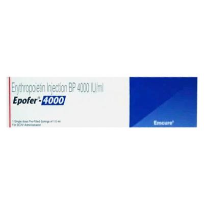 Epofer 4000IU Injection 1'S - Haematopoiesis-Hae