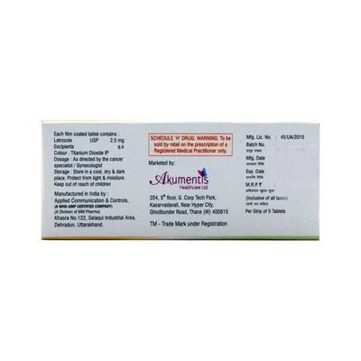 Bestova L 2.5mg Tablet 5'S - Cancer Oncology-Hor