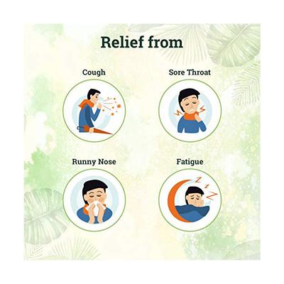 Smyle Unique Gargle & Gulp Therapy Syrup - Adulsa, Tulsi & Haldi 100 ml - Cough & Cold (Ayush)