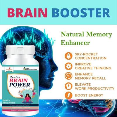 Zenius Brain Power Capsule 60's - Speciality Medicines