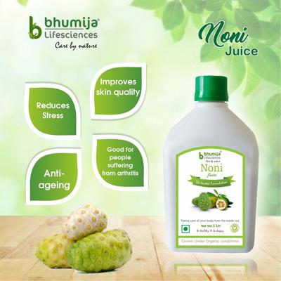 Bhumija Lifesciences Noni Juice 1 litre - Ayurvedic Juices