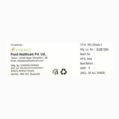 ZITFIX Soap 75gm - Cleanser-Emo