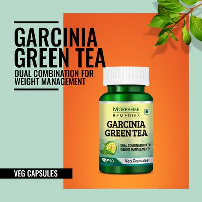Morpheme Remedies Garcinia Green Tea - 500mg Extract 60's - Teas