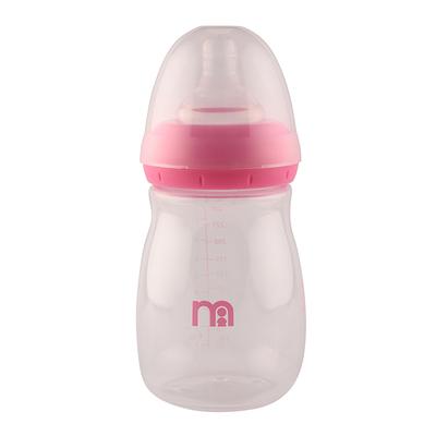Mothercare Wide Neck Bottle - Pink 250 ml - Feeding & Nursing