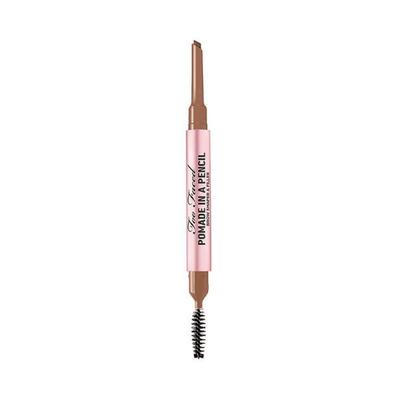 Too Faced Pomade In A Pencil Brow Shaper & Filler Waterproof Soft Black 0.19 gm - Eyebrow Pencils & Enhancers