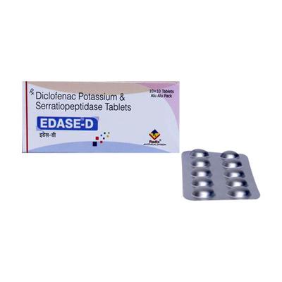 EDASE D Tablet 10's - Pain relief-Nsa