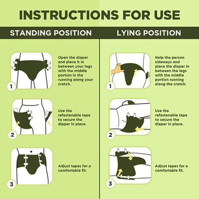 Pee Safe Adult Diaper (M-L) 10's - Adult Diapers & Pads