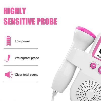 Paxmax Fetal Doppler with Head Phone Jack - Fetal Doppler