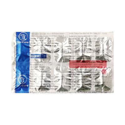 RABETRUE IT Capsule 10's - Ulcer/Reflux/Flatulence-Aaa