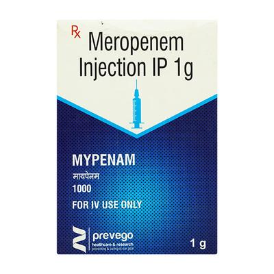 MYPENAM 1000 Injection 1's - Bacterial Infections-OBL